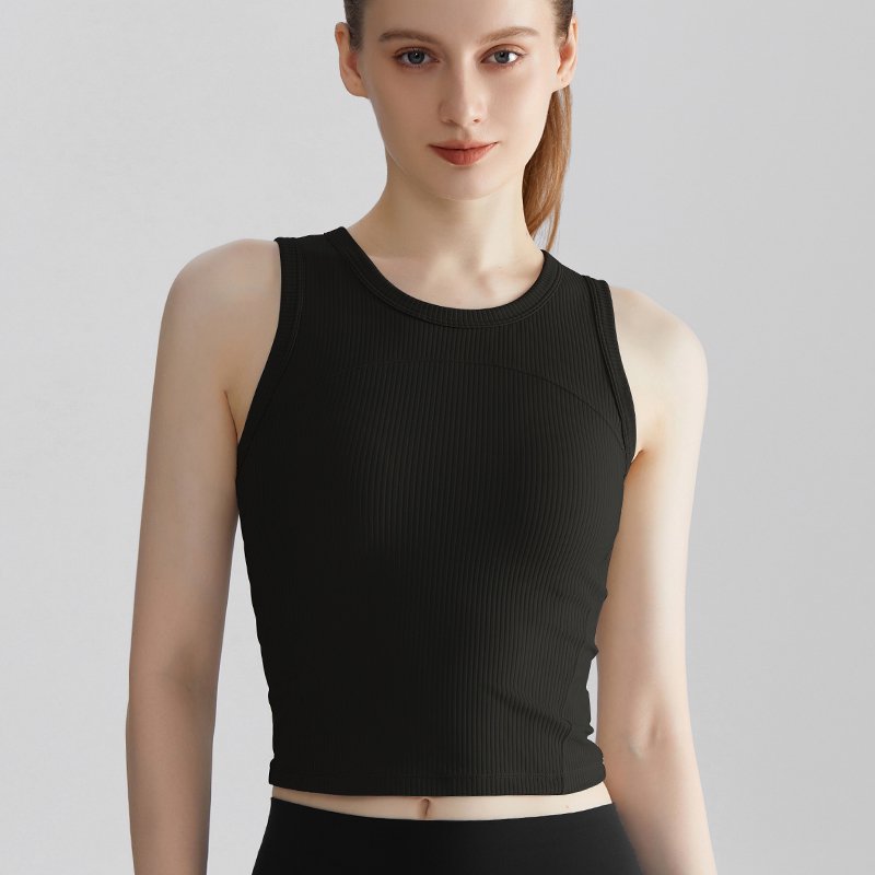 MOFEE Sculpt Studio Tank BX-035 in Fashion Black
