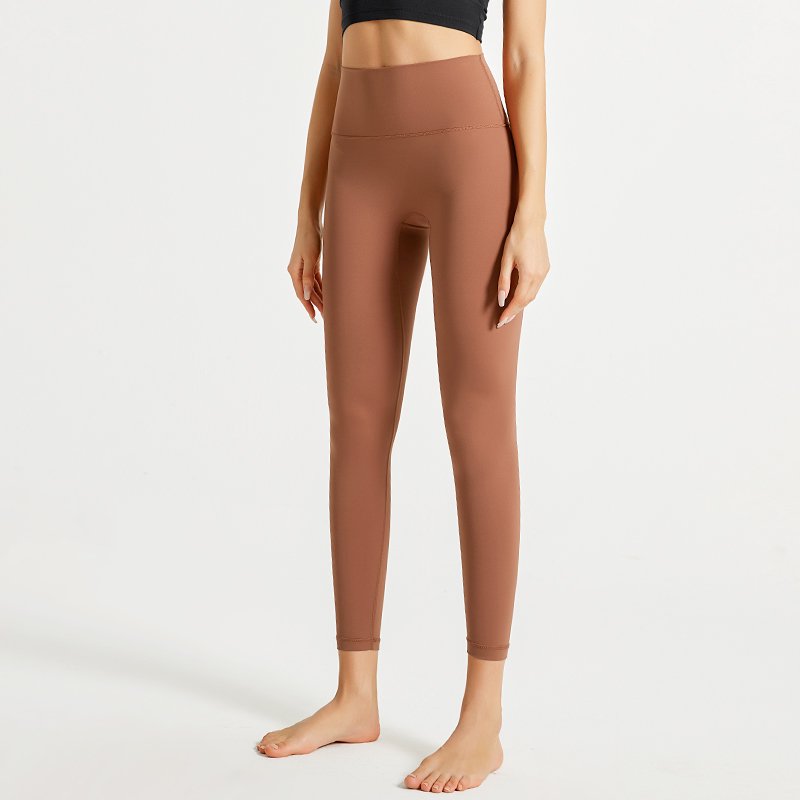 MOFEE High-Waist Sculpt Legging CK-219 in Bronze Brown