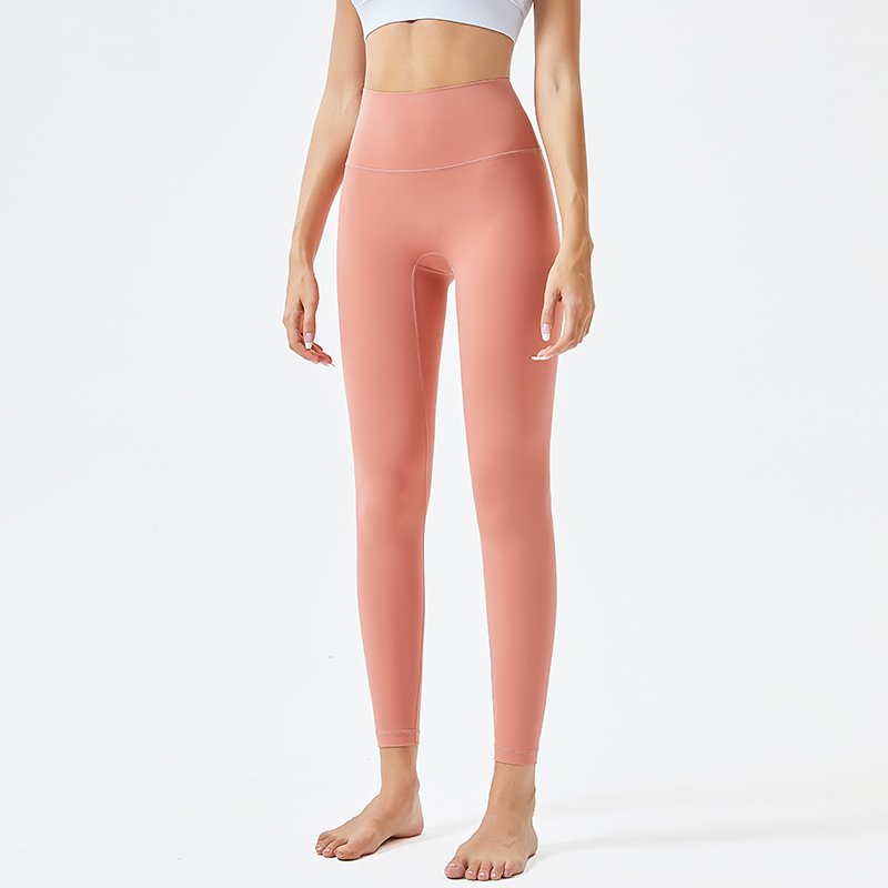 MOFEE High-Waist Sculpt Legging CK-219 in Coral Red