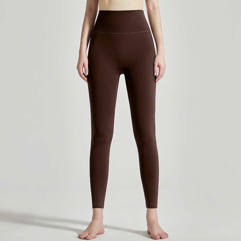 MOFEE High-Waist Sculpt Legging CK-219 in Dark Coffee