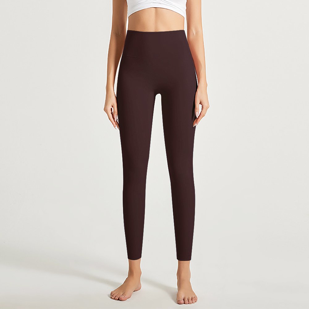 MOFEE High-Waist Sculpt Legging CK-219 in Distilled Coffee