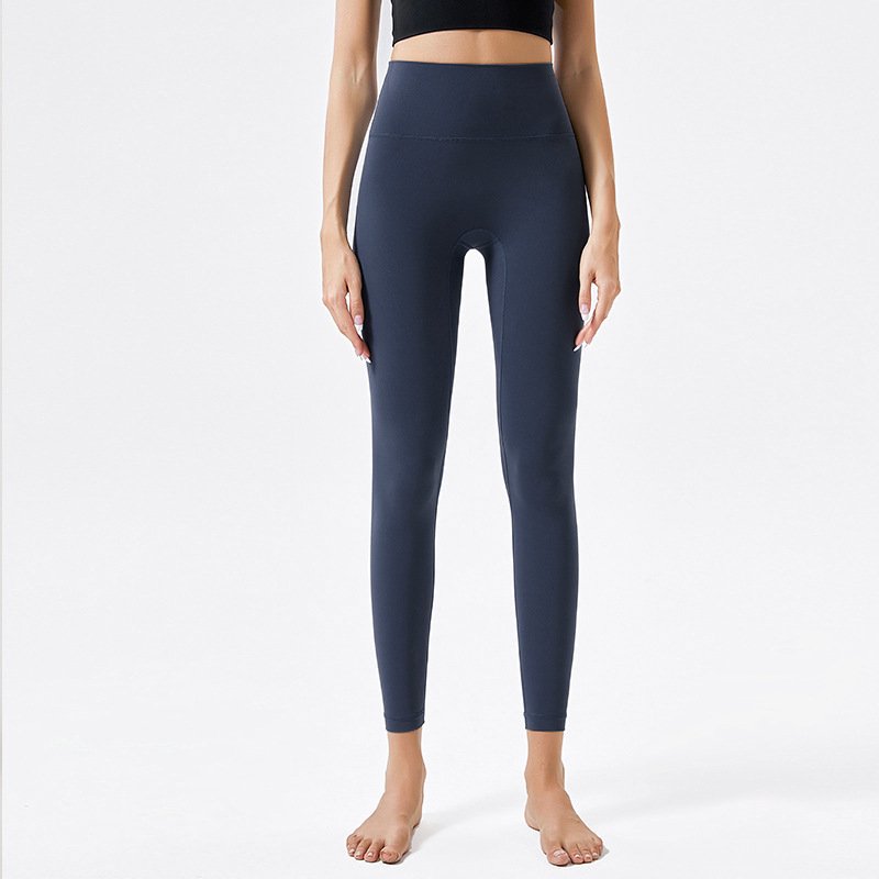 MOFEE High-Waist Sculpt Legging CK-219 in Navy Blue