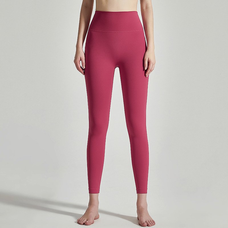 MOFEE High-Waist Sculpt Legging CK-219 in Raspberry Red