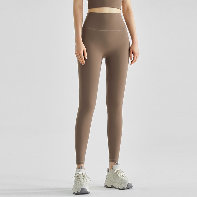 MOFEE High-Waist Sculpt Legging CK-323 in Cocoa