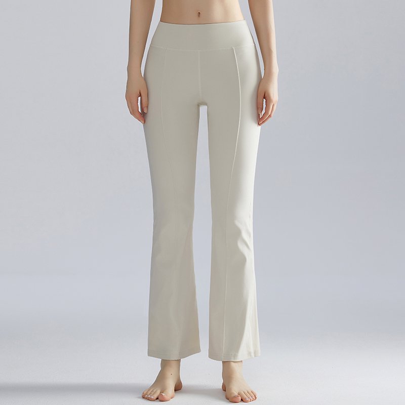MOFEE High-Waist Sculpt Legging CK-381 in Ivory White