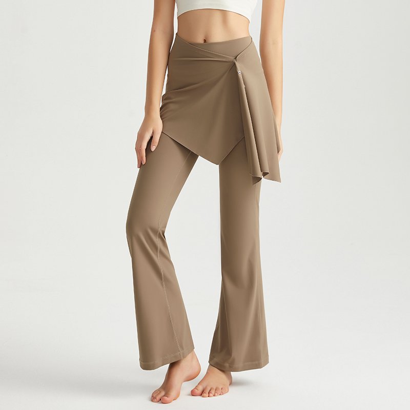 MOFEE High-Waist Sculpt Legging CK-5102 in Cocoa