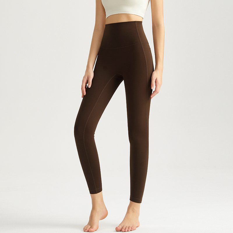 MOFEE High-Waist Sculpt Legging CK-5107 in Distilled Coffee