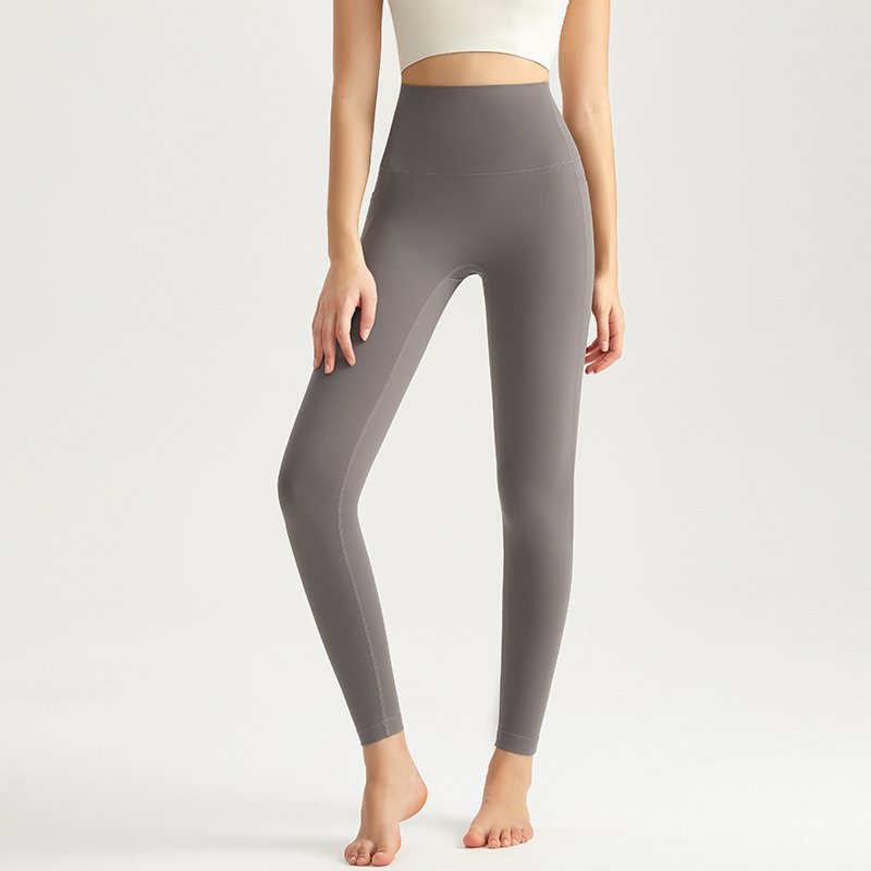 MOFEE High-Waist Sculpt Legging CK-5107 in Stone Gray