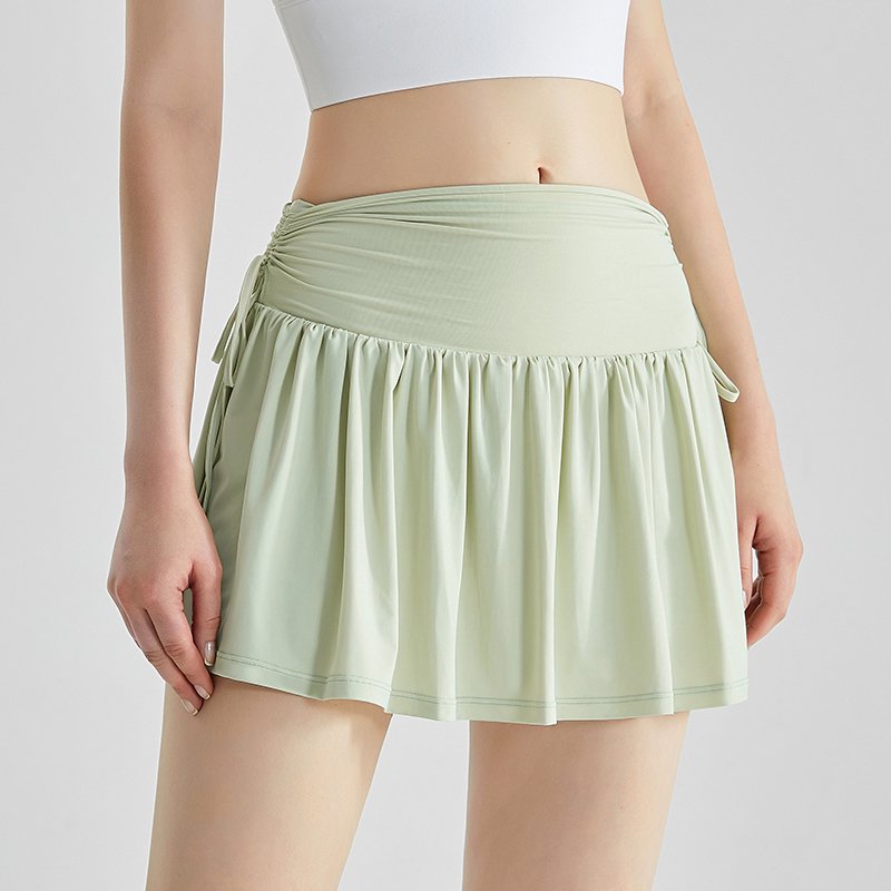 MOFEE Active Tennis Skort DQ-007 in Green