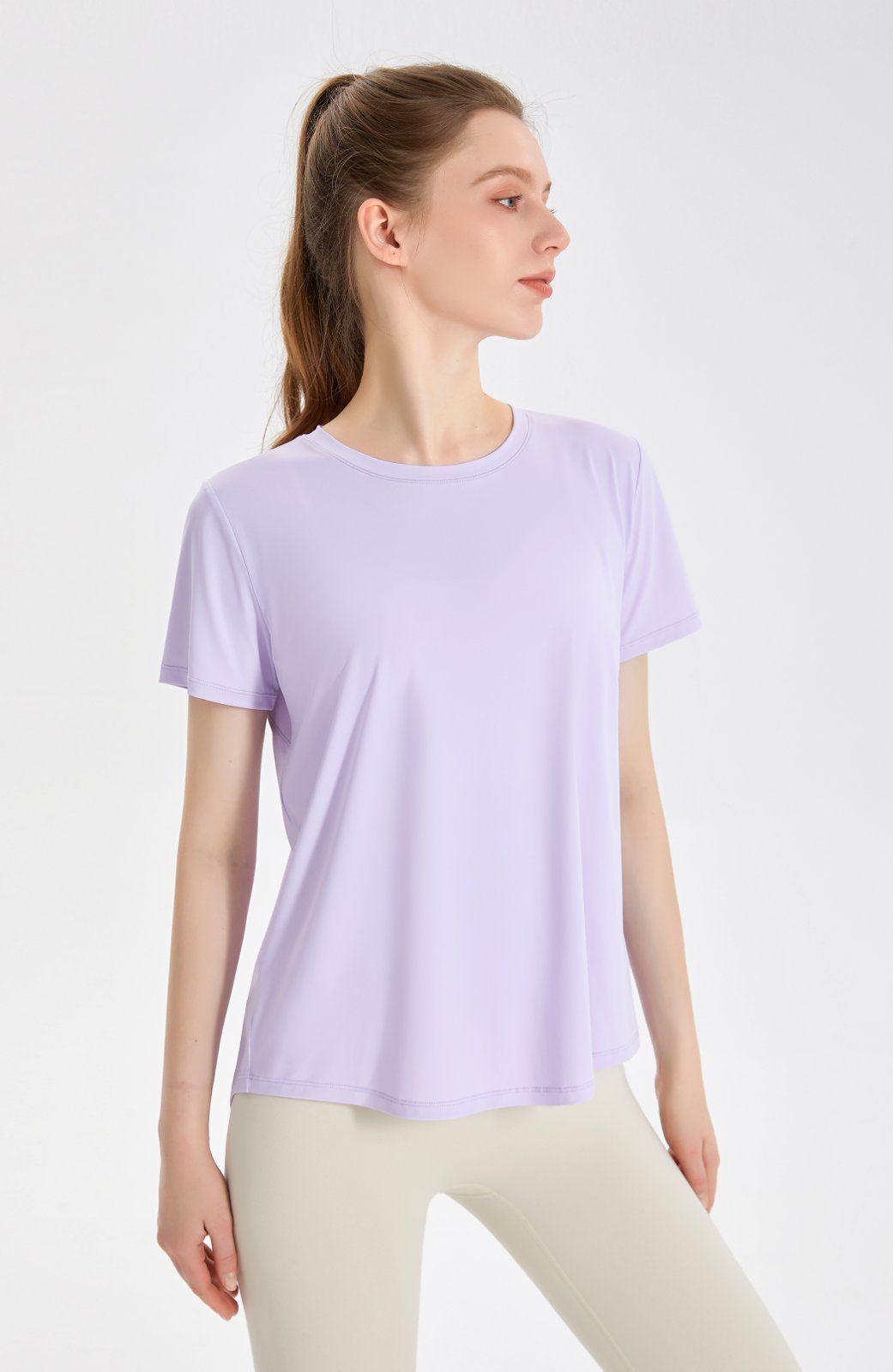MOFEE Short Sleeve Yoga Tee DX-148 product image 11