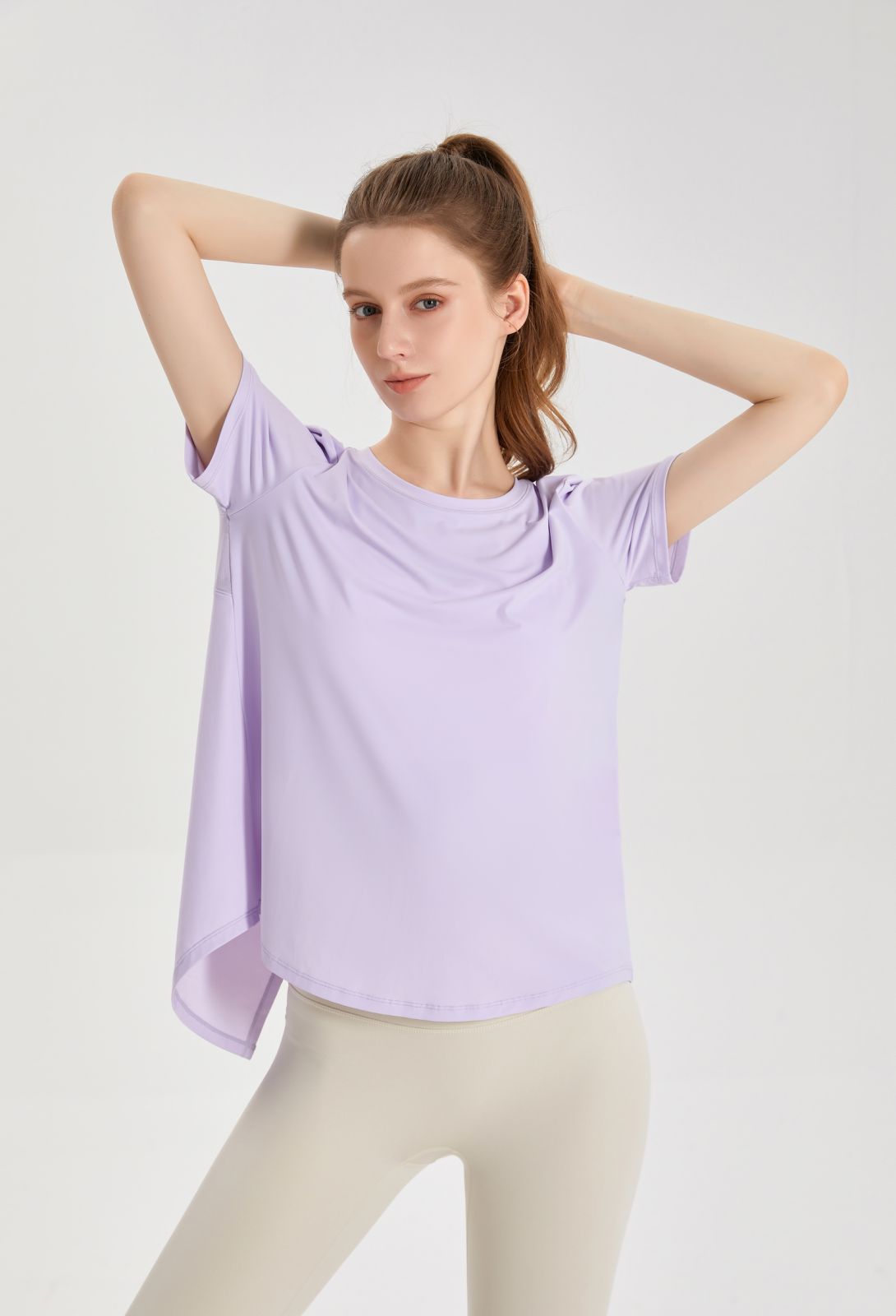 MOFEE Short Sleeve Yoga Tee DX-148 product image 12