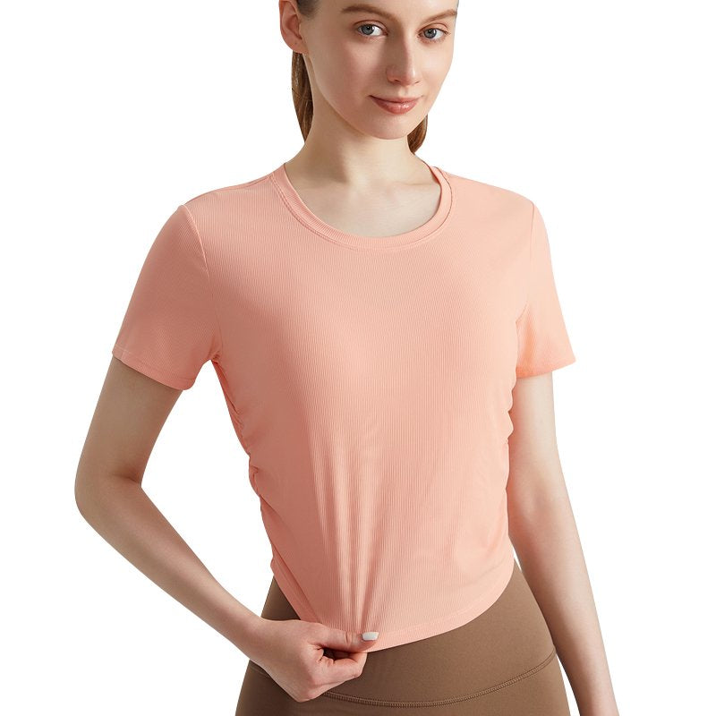 MOFEE Short Sleeve Yoga Tee DX-5002 product image 4
