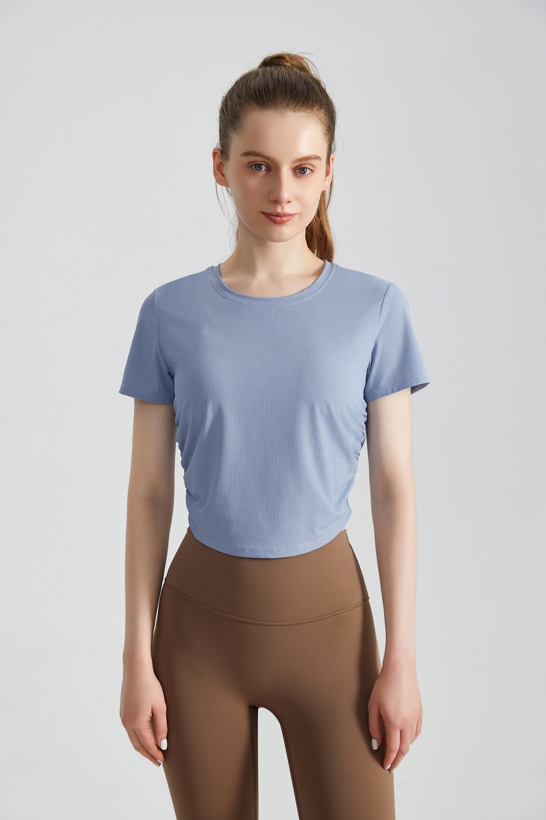 MOFEE Short Sleeve Yoga Tee DX-5002 product image 7
