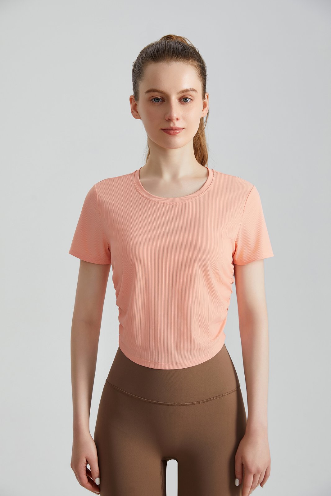 MOFEE Short Sleeve Yoga Tee DX-5002 product image 11
