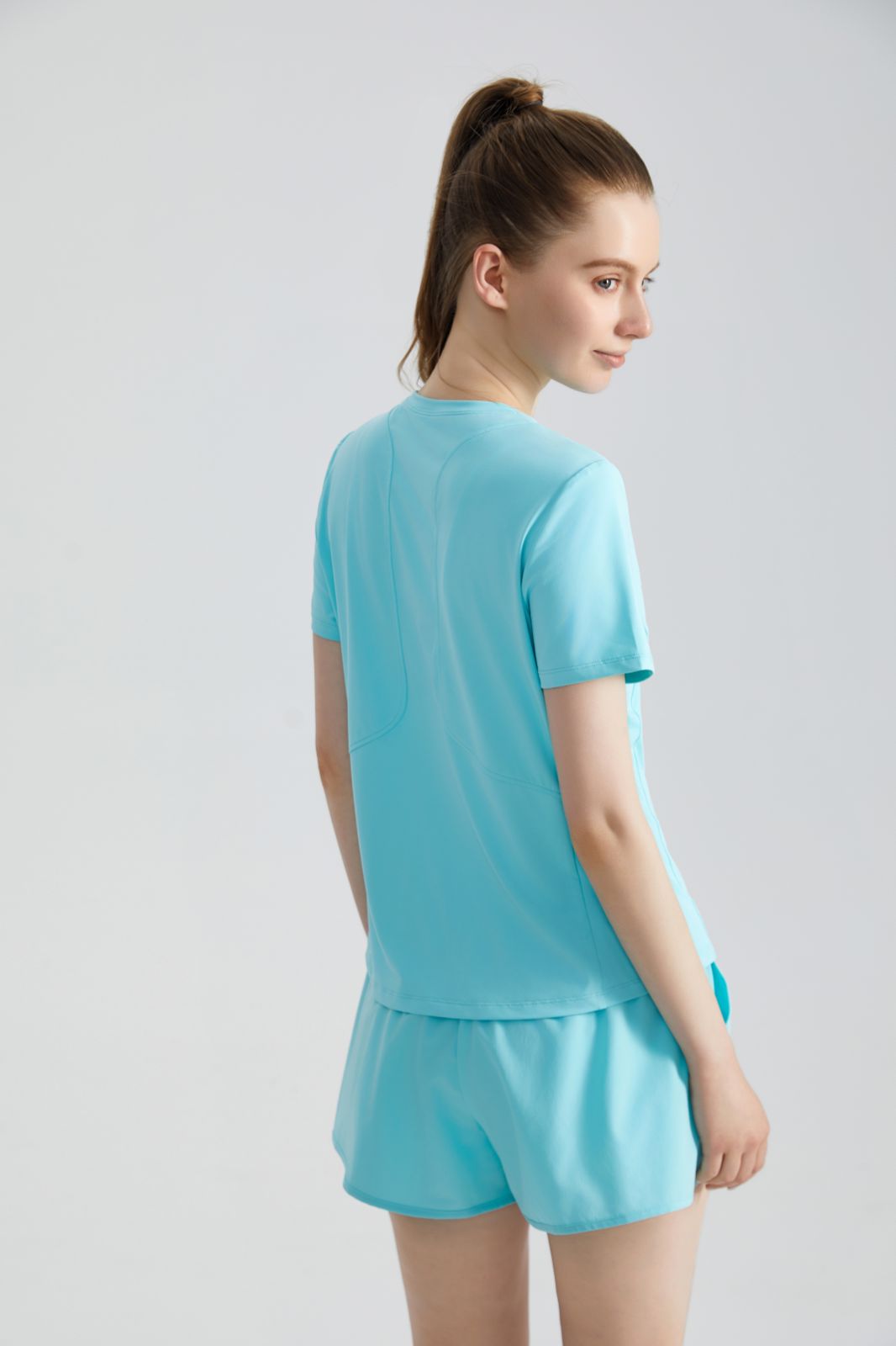 MOFEE Short Sleeve Yoga Tee DX-5029 product image 11