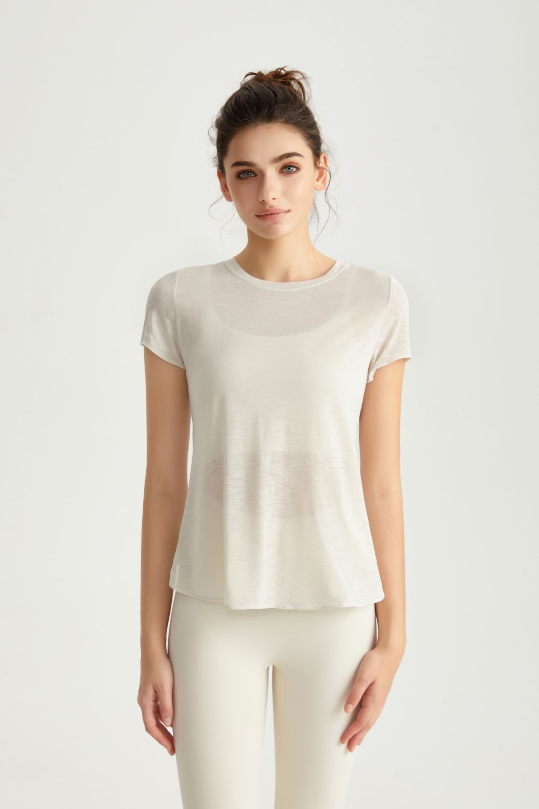 MOFEE Short Sleeve Yoga Tee DX-5057 product image 6