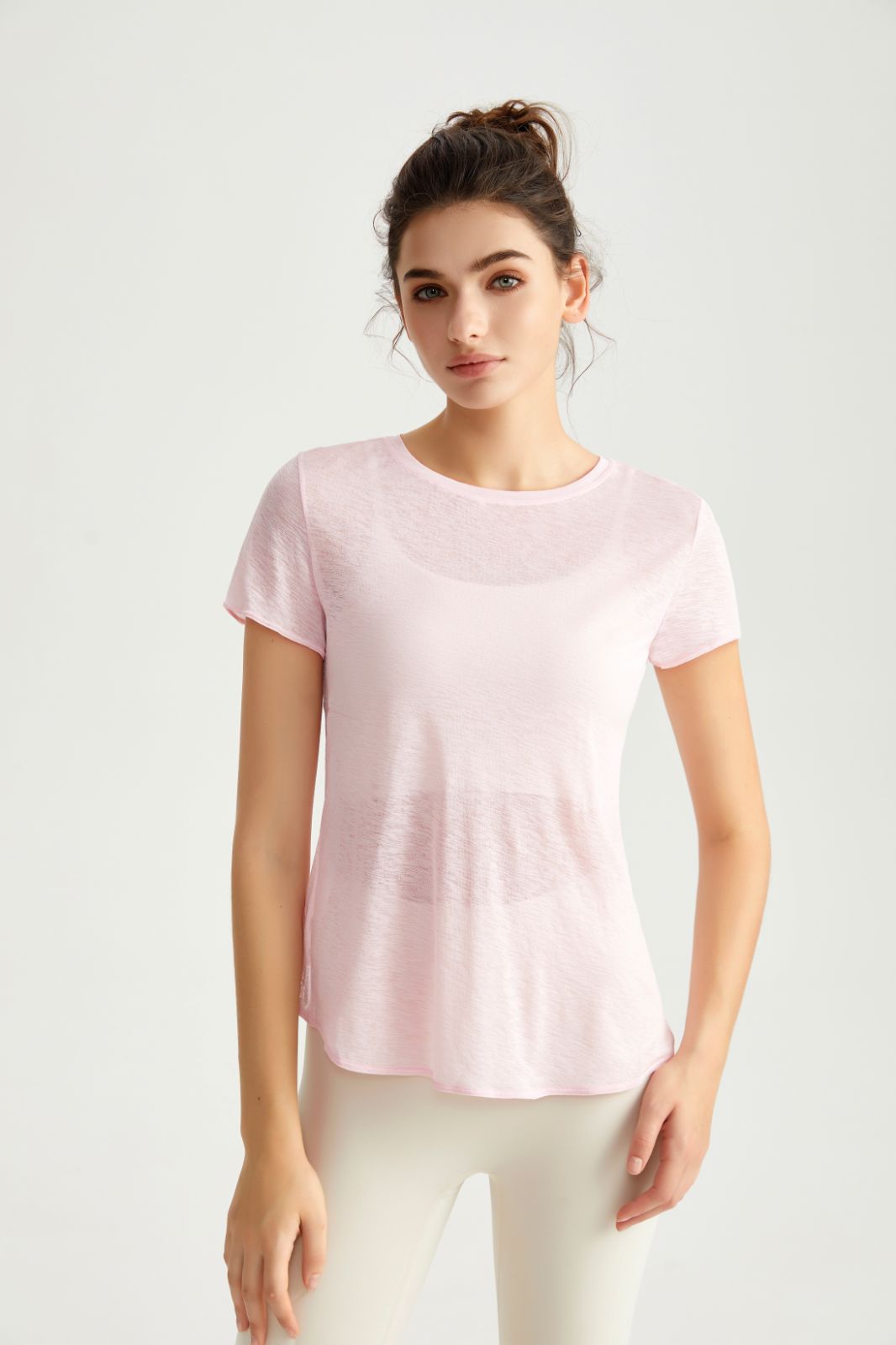 MOFEE Short Sleeve Yoga Tee DX-5057 product image 10