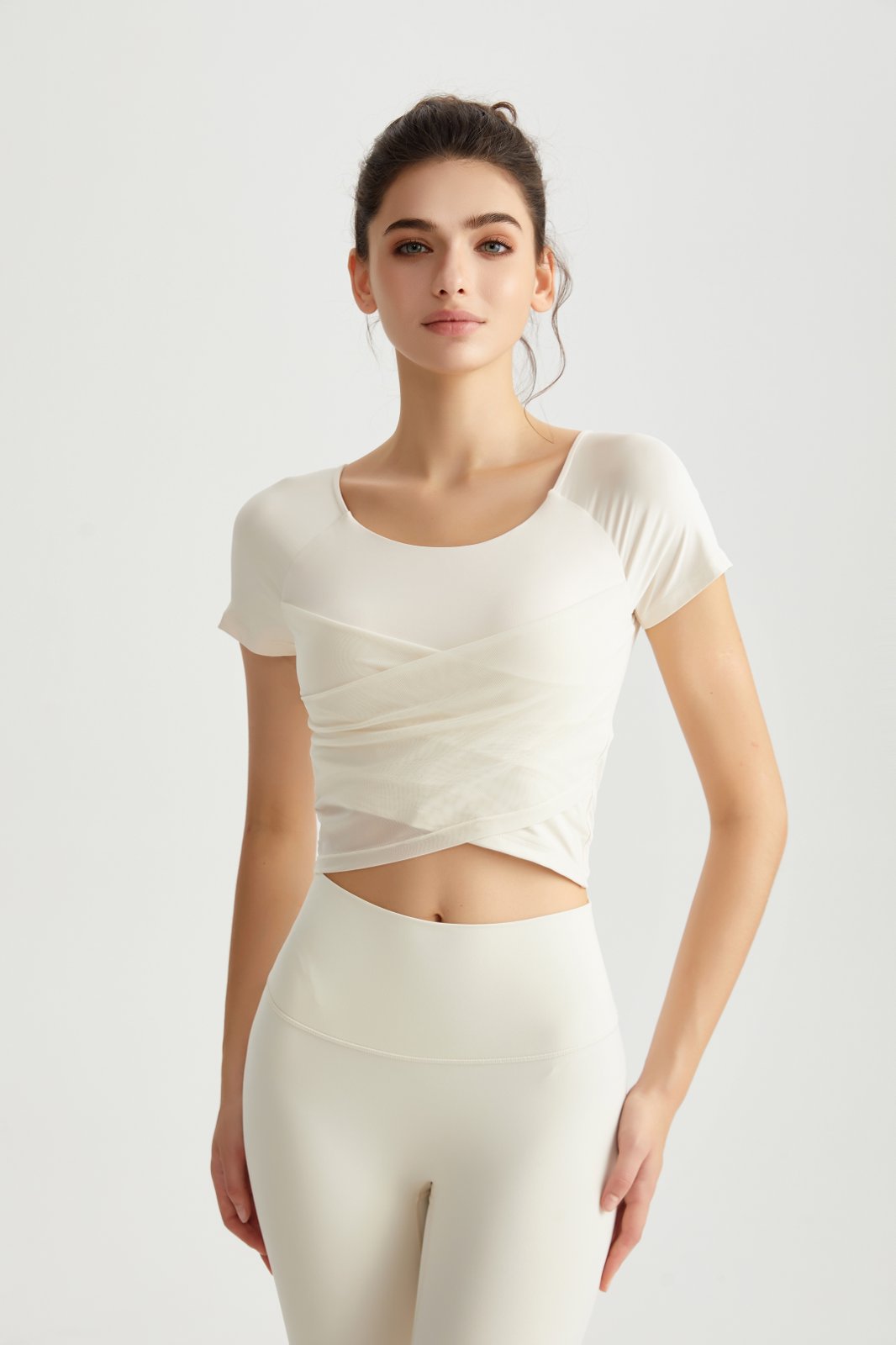MOFEE Short Sleeve Yoga Tee DX-5060 product image 7