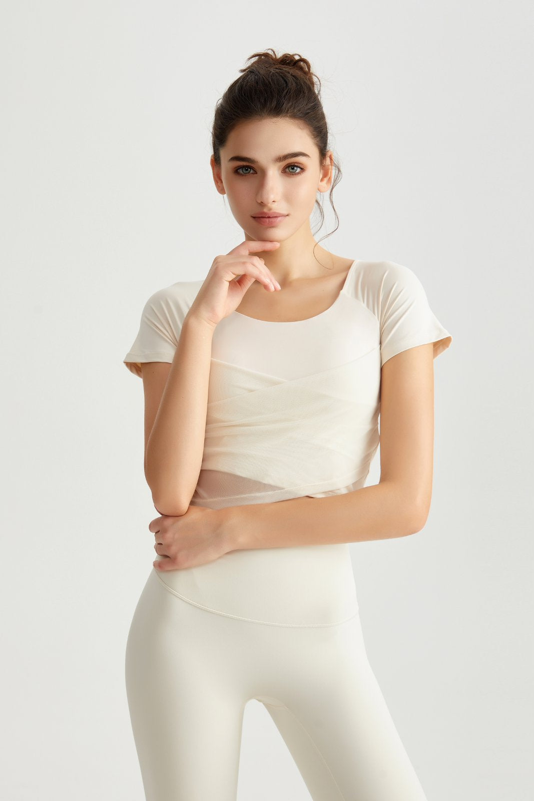 MOFEE Short Sleeve Yoga Tee DX-5060 product image 8