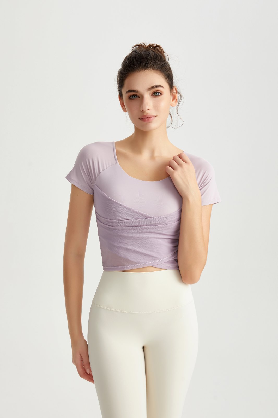 MOFEE Short Sleeve Yoga Tee DX-5060 product image 11