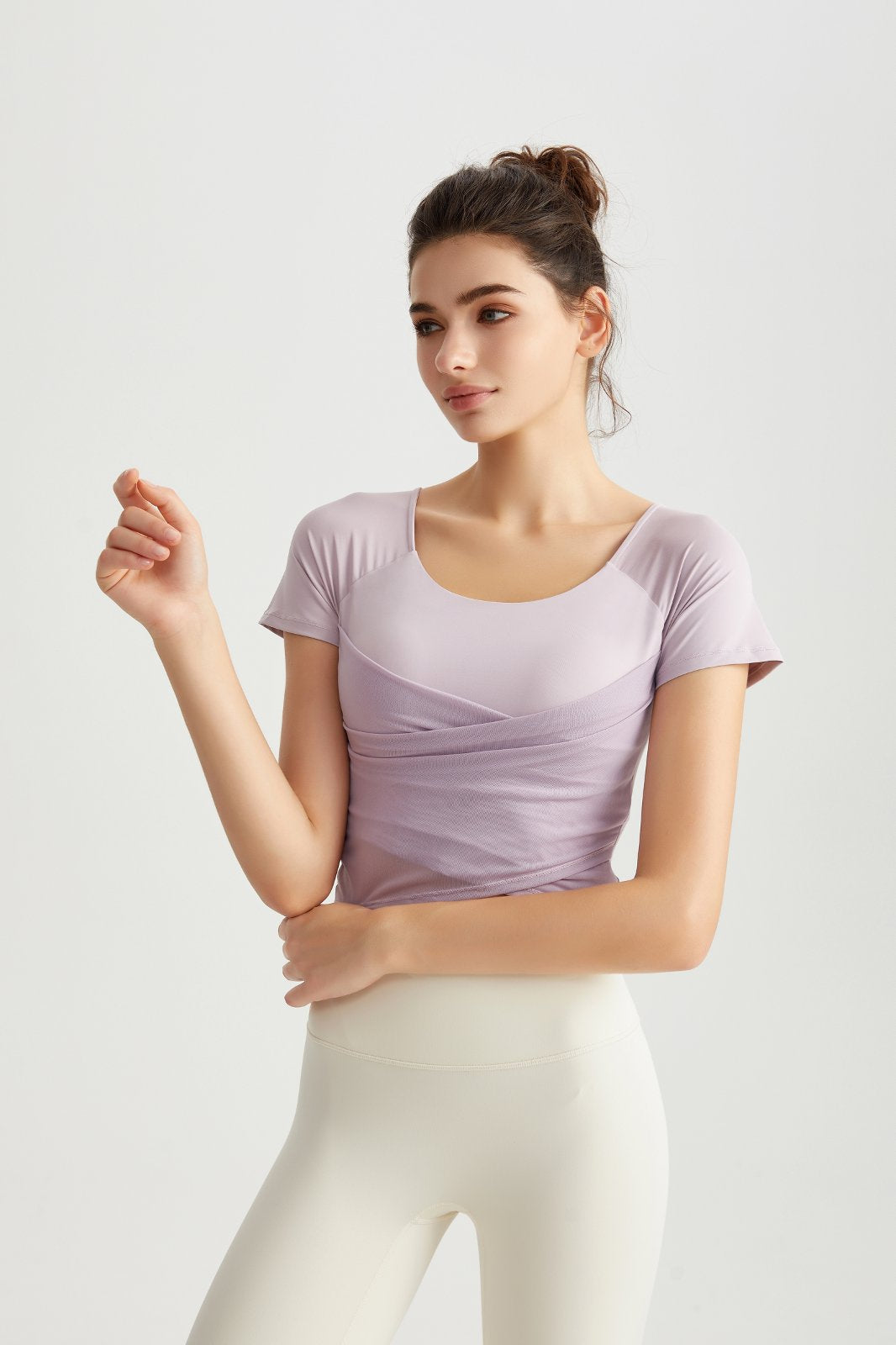MOFEE Short Sleeve Yoga Tee DX-5060 product image 12