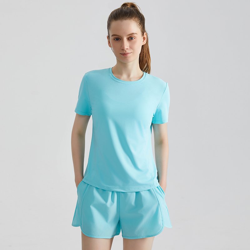 MOFEE Matching Yoga Set DX5029DK5003 in Blue
