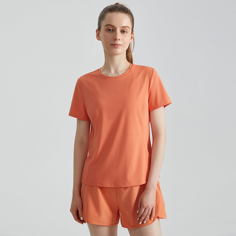 MOFEE Matching Yoga Set DX5029DK5003 in Orange