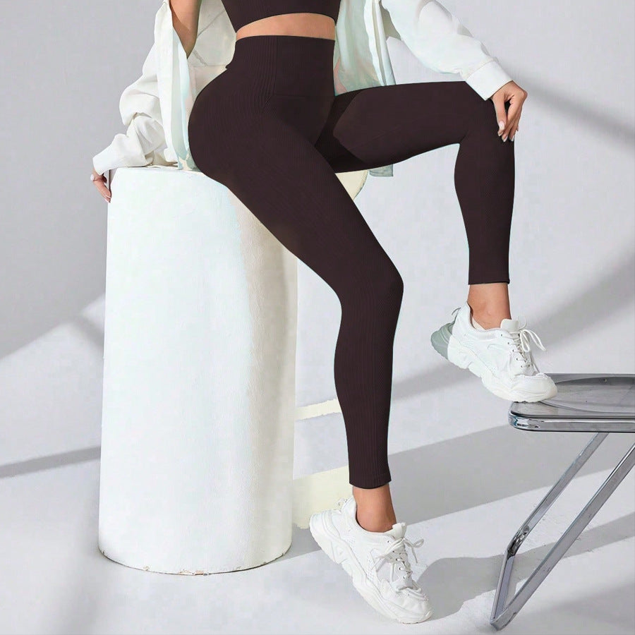 MOFEE High-Waist Sculpt Legging FLV-9K619 in Black