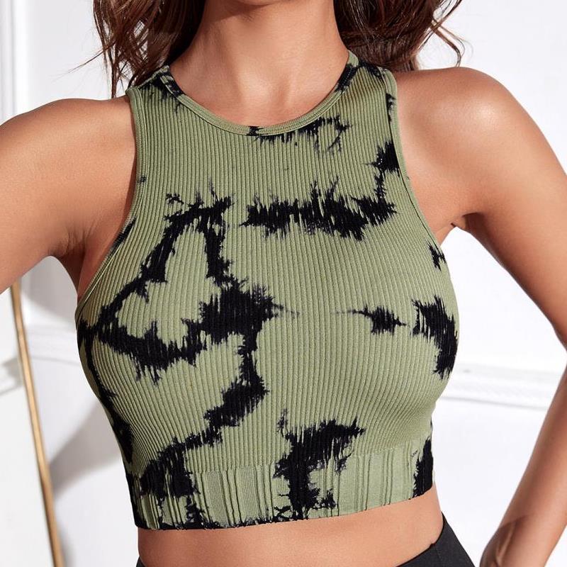 MOFEE Studio Support Sports Bra FLV-BX082 in Green
