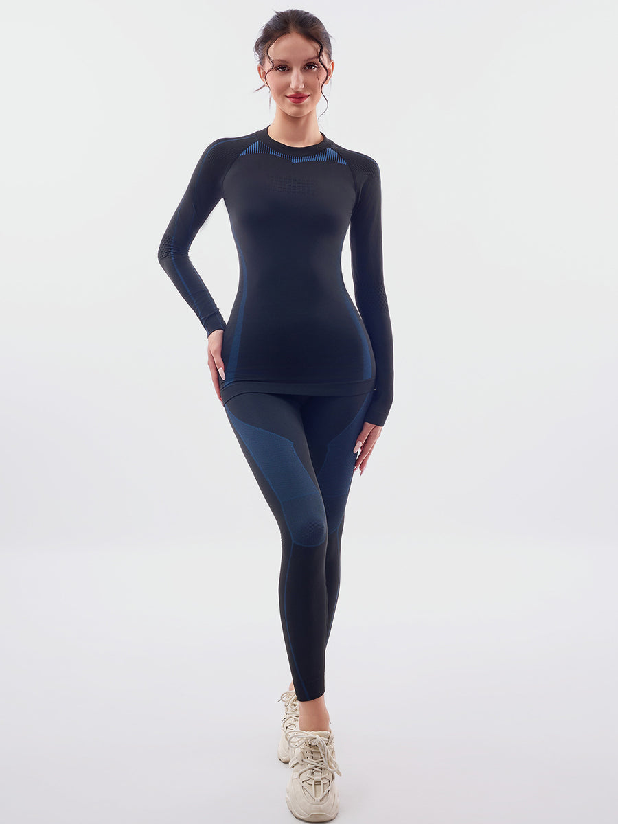 MOFEE High-Waist Biker Short FLV-CX7809K780 in Navy