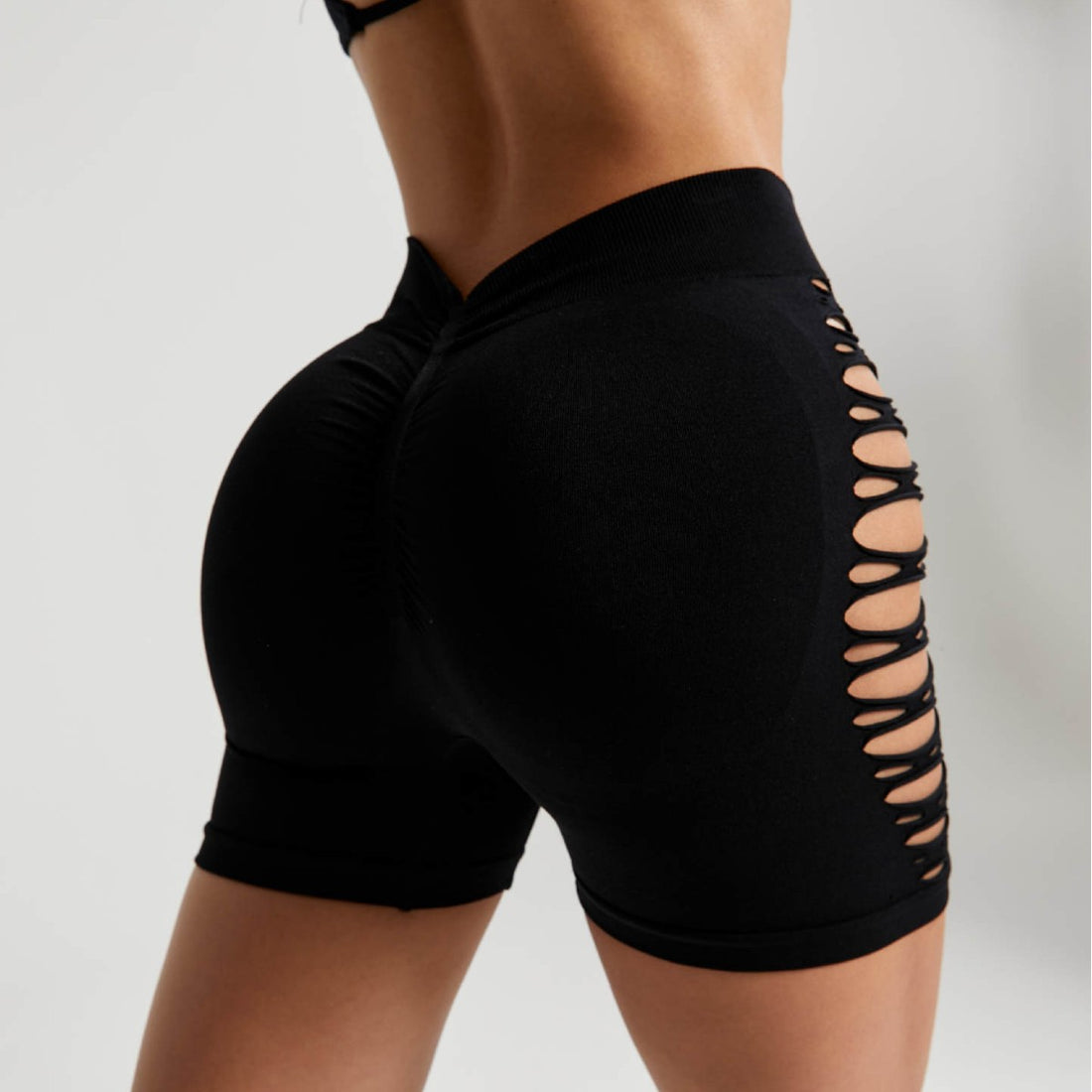 MOFEE Studio Training Short FLV-DK754 in Black