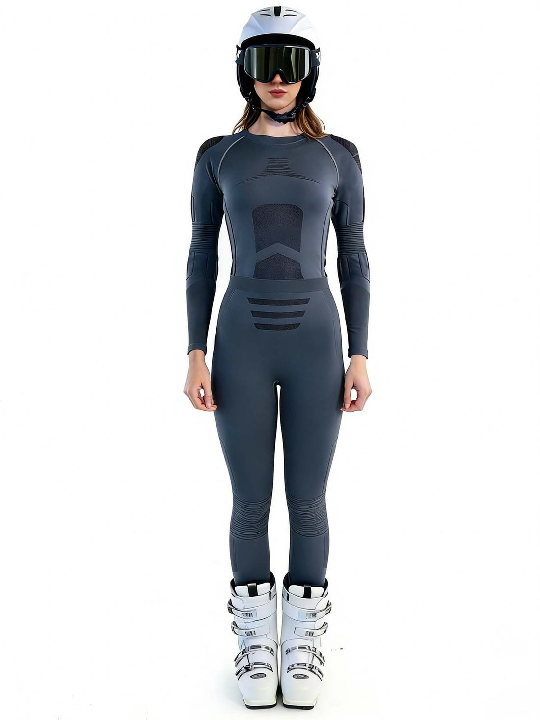 MOFEE Matching Yoga Set FLV-HXSG013 in Navy