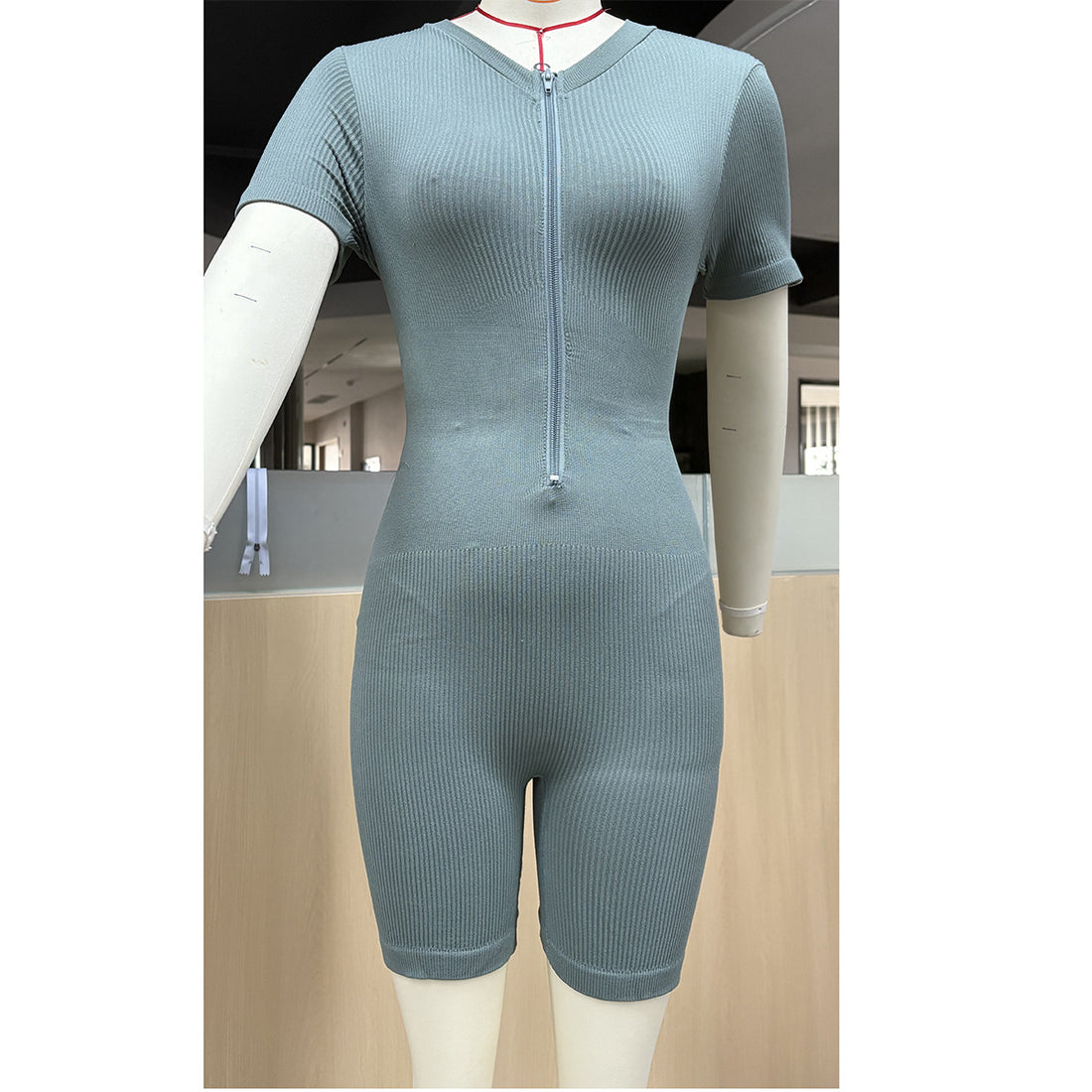 MOFEE One-Piece Yoga Bodysuit FLV-JA150 in Blue