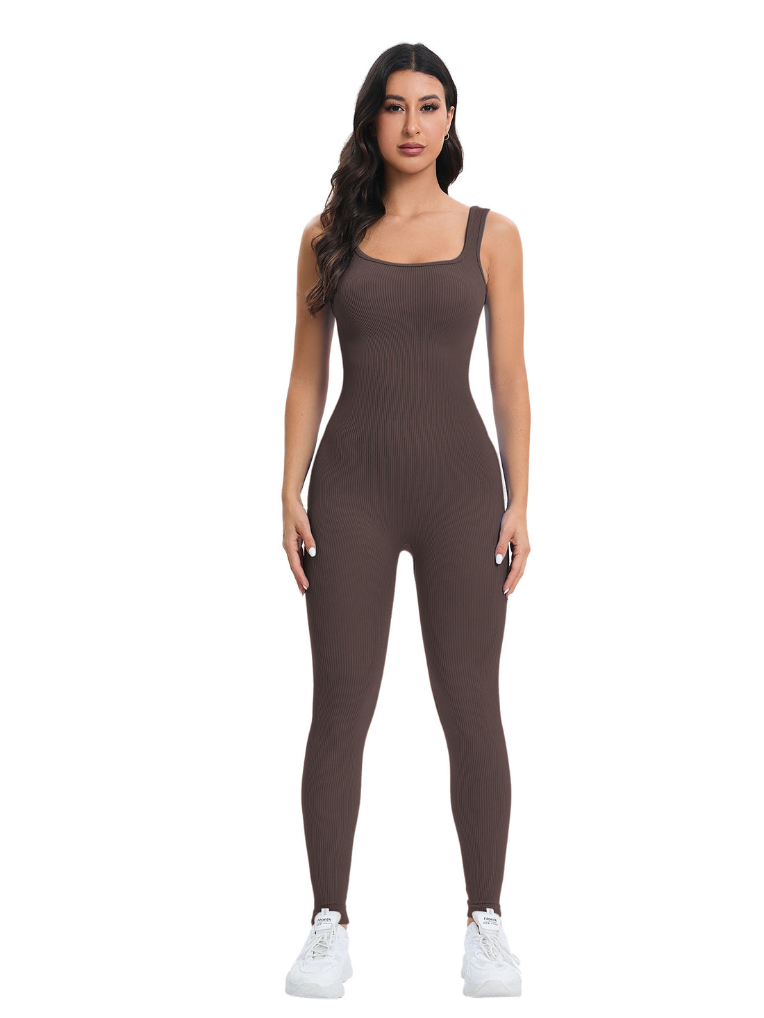 MOFEE One-Piece Yoga Bodysuit FLV-JS100 in Red
