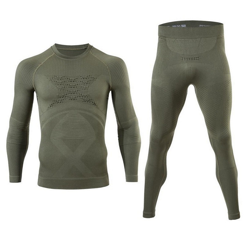 MOFEE Matching Yoga Set FLV-SR002 in Army Green