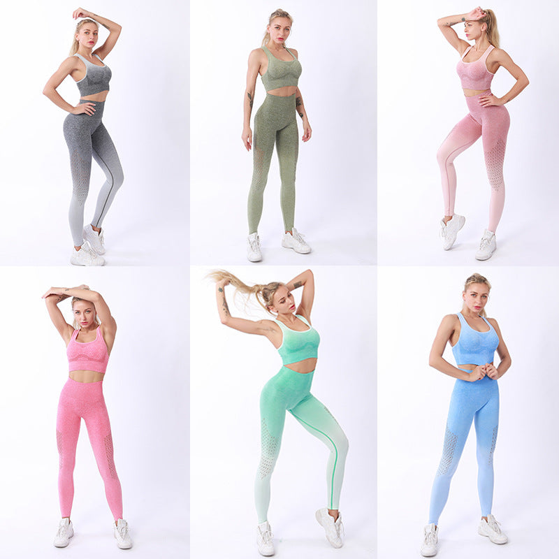 MOFEE Matching Yoga Set FLV-TZ019 in Gray