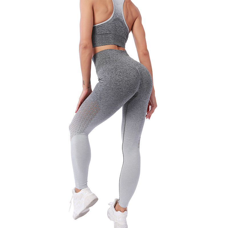 MOFEE Matching Yoga Set FLV-TZ019 in Gray
