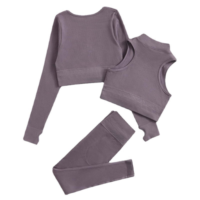 MOFEE Matching Yoga Set FLV-TZ088 in Pink