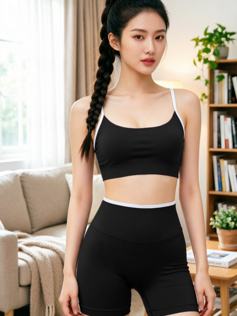 MOFEE Matching Yoga Set FLV-WX866DK867 in Black