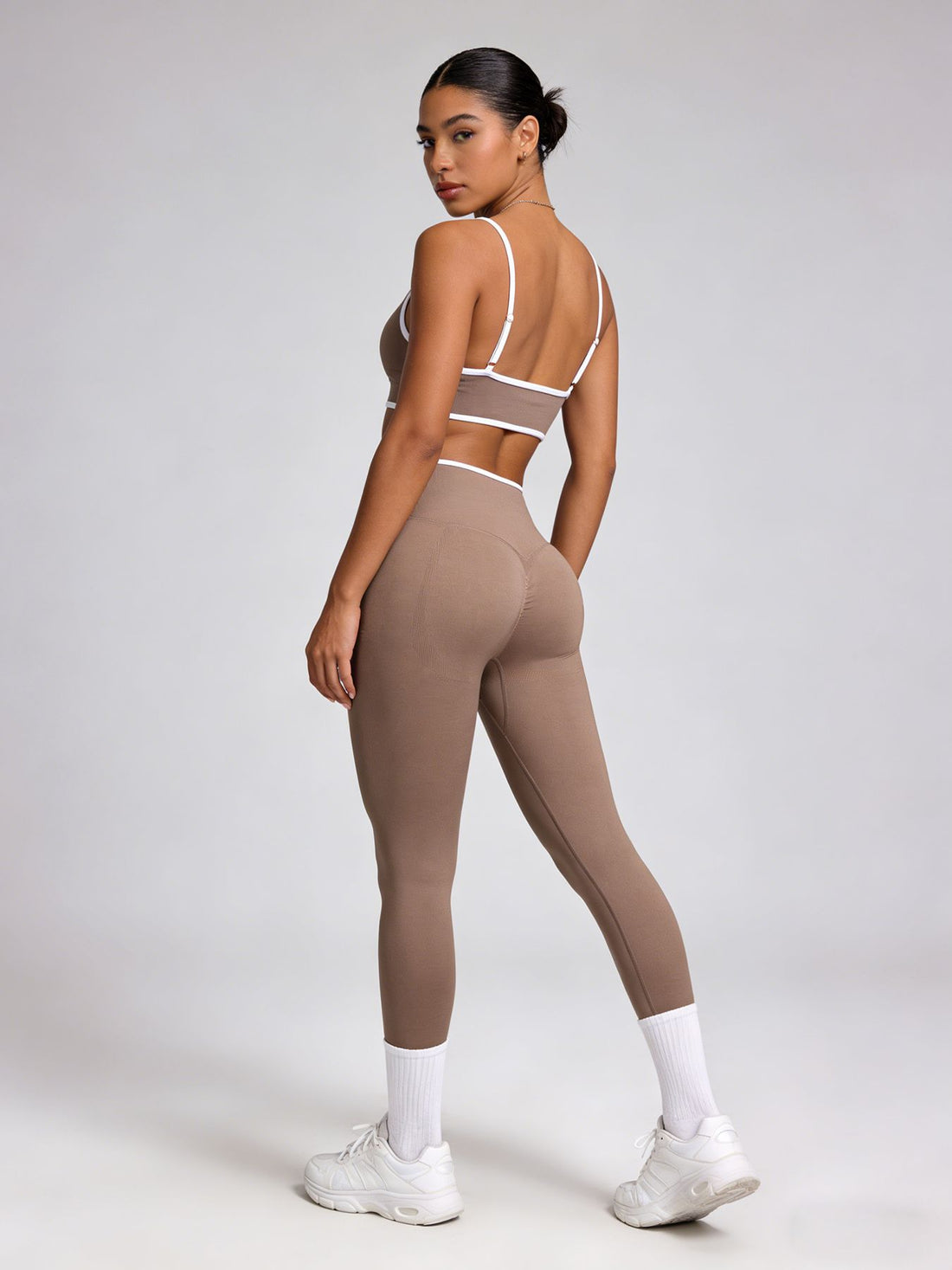 MOFEE Matching Yoga Set FLV-WX8739K873 in Black