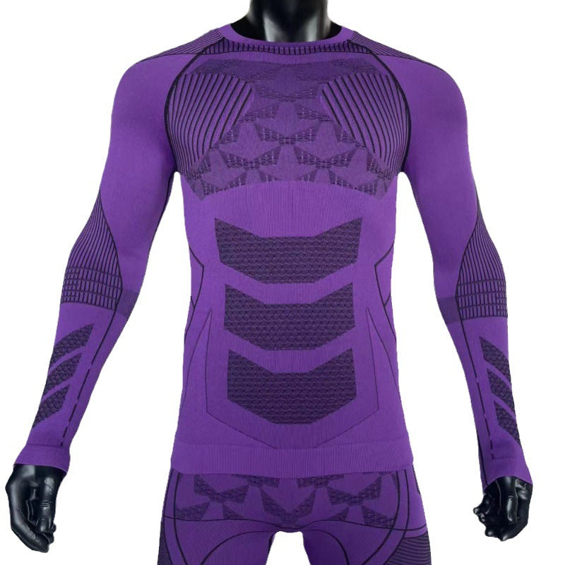 MOFEE Matching Yoga Set FLV-Y7003 in Purple