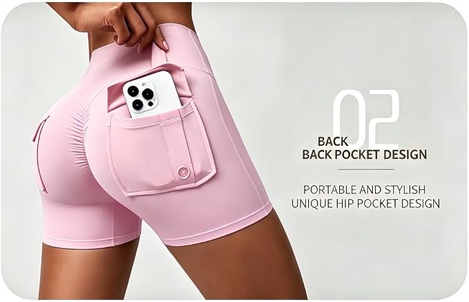MOFEE Crisscross Back High-Waist Legging in Pink