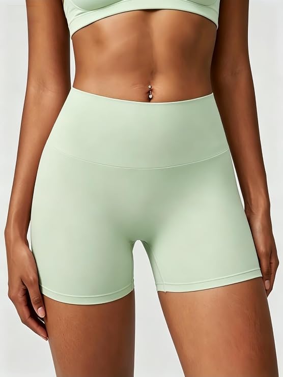 MOFEE Crisscross Back High-Waist Legging in Sage Green