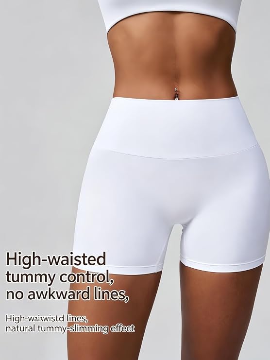 MOFEE Crisscross Back High-Waist Legging in White