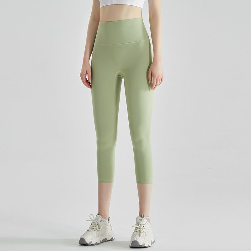 MOFEE 7/8 Sculpt Yoga Legging QFK-015 in Green