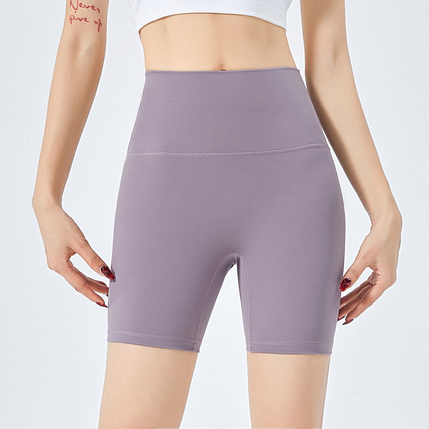 MOFEE Studio Training Short SFK-009 in Deep Purple Gray