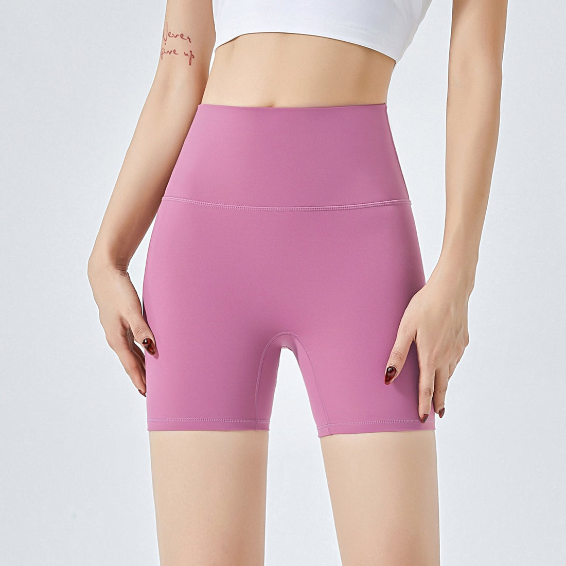 MOFEE Studio Training Short SFK-009 in Saffron Purple