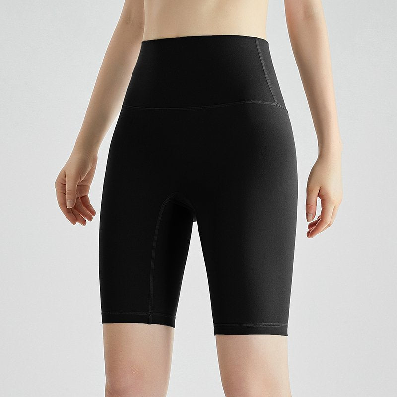 MOFEE High-Waist Biker Short WFK-034 in Fashion Black