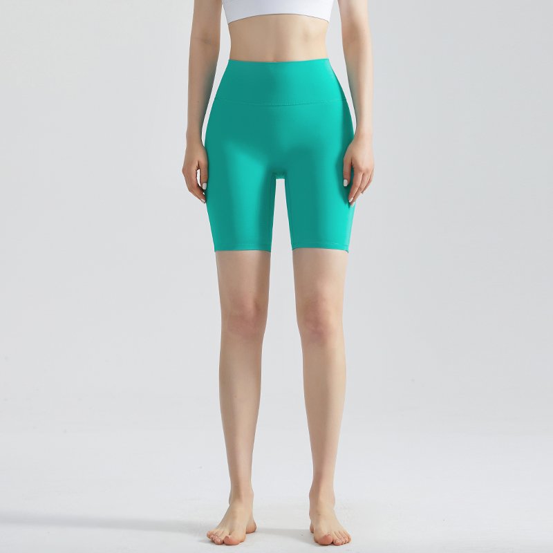 MOFEE High-Waist Biker Short WFK-5003 in Maldives Green