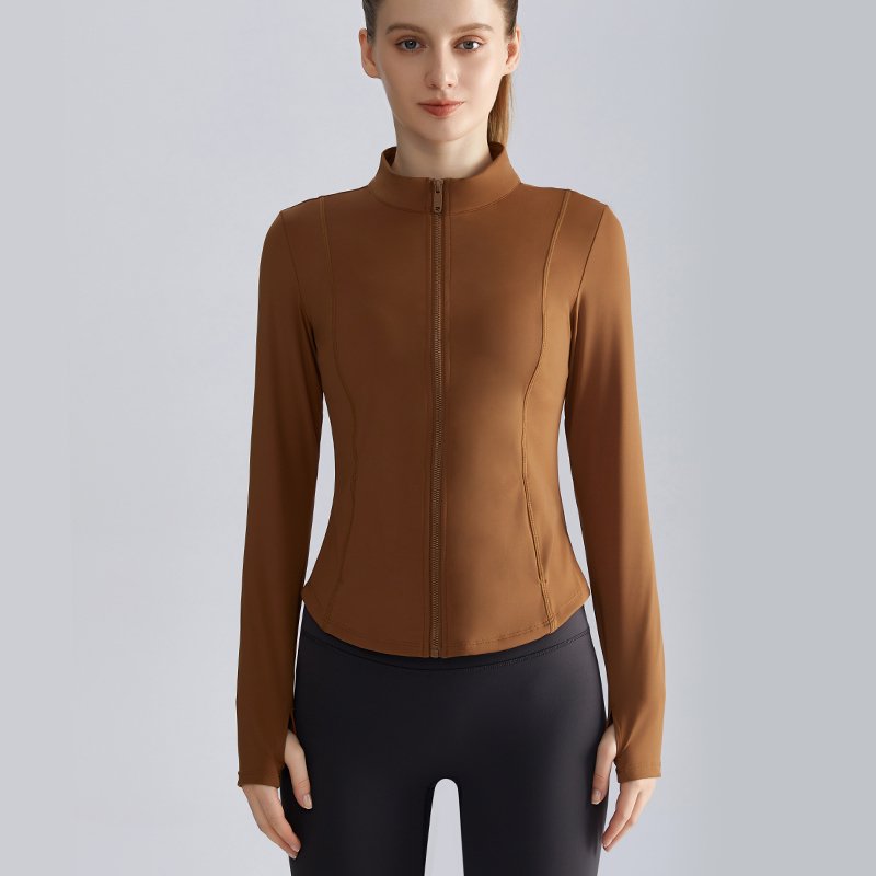 MOFEE Zip-Front Training Jacket WT-056 in Orange
